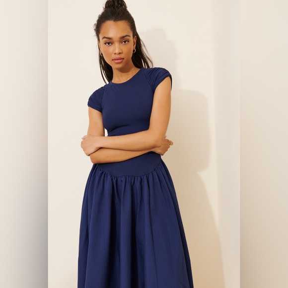 Free People Afternoon Elegance Midi Dress - Picture 7 of 8